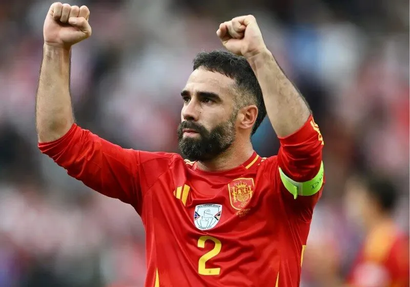 Đóng góp của Dani Carvajal cho đội tuyển Tây Ban Nha