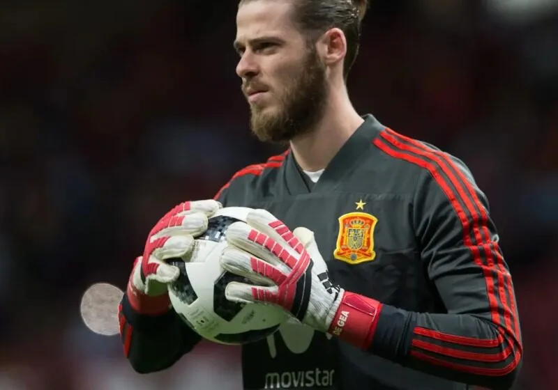 David de Gea trong màu áo đội tuyển Tây Ban Nha