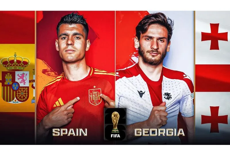 Georgia vs Tây Ban Nha 