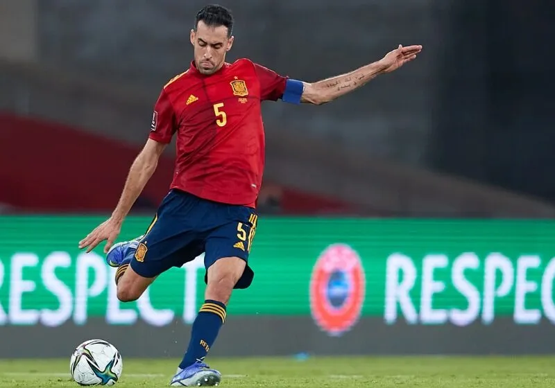 Đóng góp của Sergio Busquets cho đội tuyển Tây Ban Nha