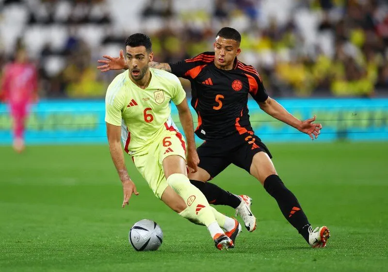 Phân tích chiến thuật của trận Tây Ban Nha vs Colombia