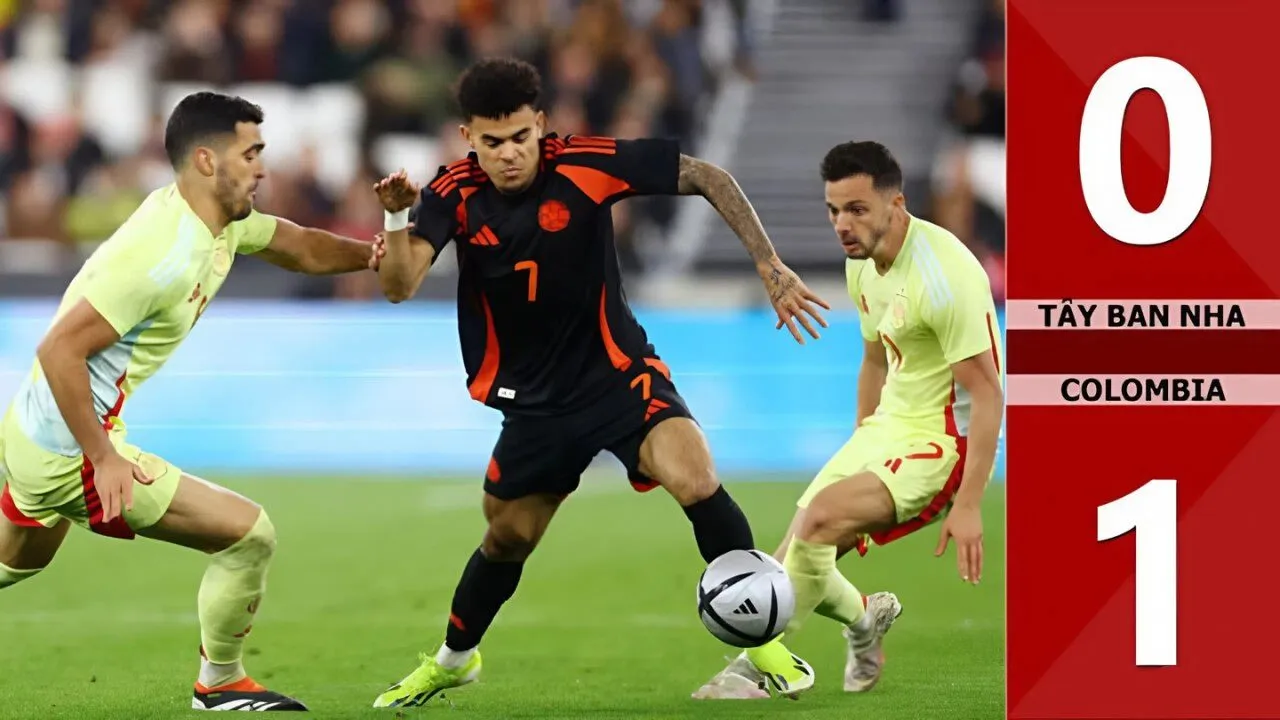 Tây Ban Nha vs Colombia 0-1: Bài học cảnh tỉnh và niềm hy vọng mới