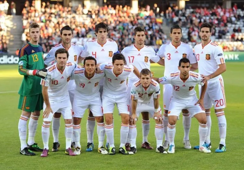 Năm 2011 U21 Tây Ban Nha giành chiến thắng với lứa cầu thủ vàng